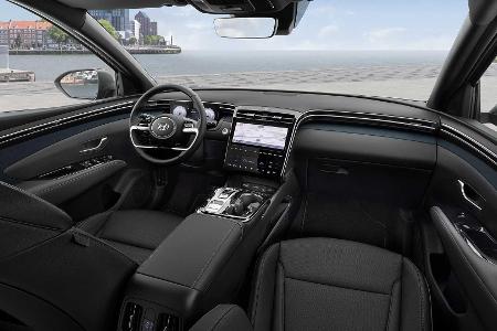 Hyundai Tucson (2021): Neue Generation des Kompakt-SUVs ist extrem kantig