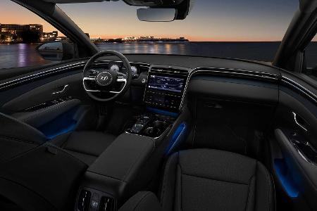 Hyundai Tucson (2021): Neue Generation des Kompakt-SUVs ist extrem kantig