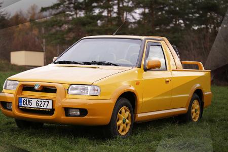 Skoda-Historie: Der Felicia Fun, ein Freizeit-Pick-up mit pfiffigem Innenraum