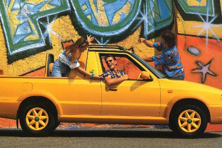 Skoda-Historie: Der Felicia Fun, ein Freizeit-Pick-up mit pfiffigem Innenraum