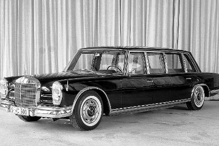 Mercedes 600 (1963-1981): Klotzen statt Kleckern