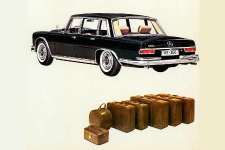 Mercedes 600 (1963-1981): Klotzen statt Kleckern
