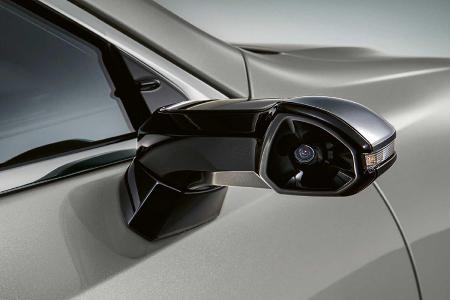 Lexus ES 300h mit Kamerasystem statt Außenspiegeln