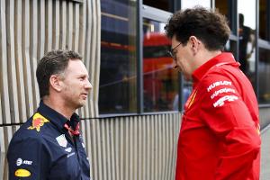 Aktuell herrscht Waffenstillstand zwischen Christian Horner und Mattia Binotto