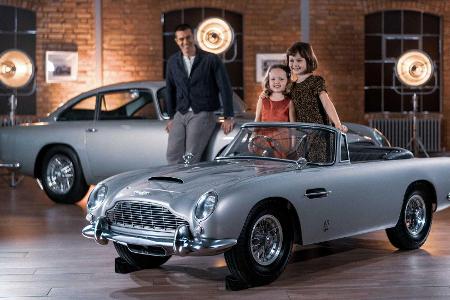 Aston Martin DB5 Junior: Kinderauto für Baby-Bonds