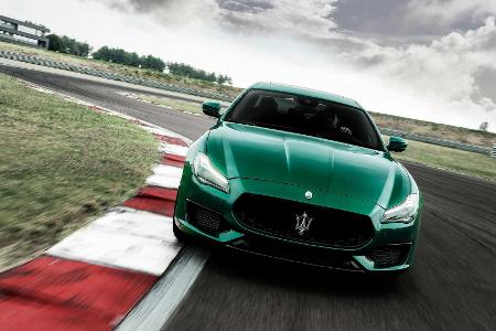 Maserati Ghibli und Quattroporte Trofeo mit 590 PS starkem Biturbo-V8