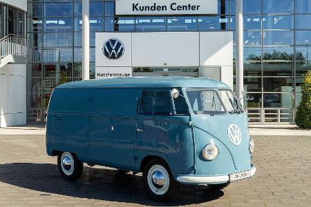 Volkswagen T1 Bulli von 1950: Miss Sofie feiert Geburtstag