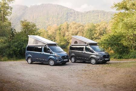 Ford Nugget Plus (2020) jetzt auch mit Aufstelldach lieferbar