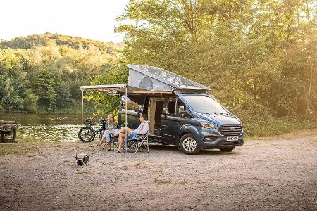 Ford Nugget Plus (2020) jetzt auch mit Aufstelldach lieferbar