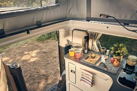 Ford Nugget Plus (2020) jetzt auch mit Aufstelldach lieferbar