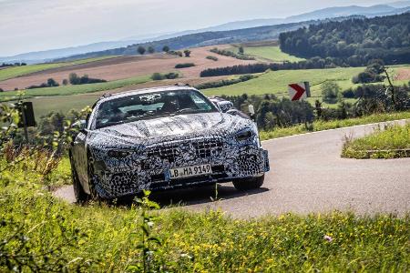 Mercedes-AMG SL (2021) zeigt sich ganz offiziell als Erlkönig