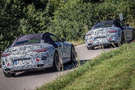 Mercedes-AMG SL (2021) zeigt sich ganz offiziell als Erlkönig