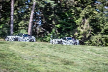 Mercedes-AMG SL (2021) zeigt sich ganz offiziell als Erlkönig