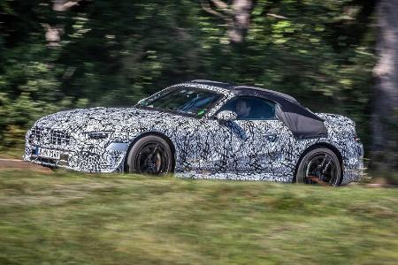 Mercedes-AMG SL (2021) zeigt sich ganz offiziell als Erlkönig