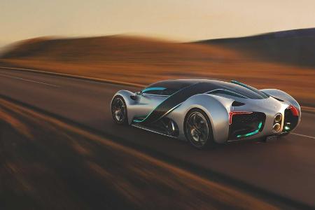 Hyperion XP1: Brennstoffzellen-Supersportler der Bugatti-Chiron-Liga