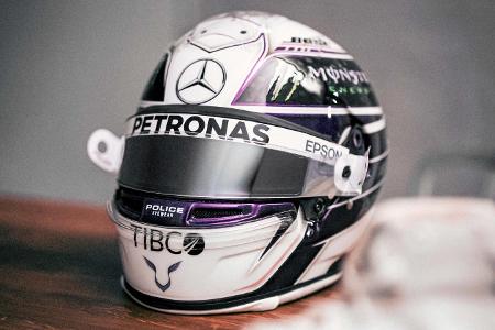 Neues Helmdesign für Lewis Hamilton: Violett in die Formel-1-Saison 2020!