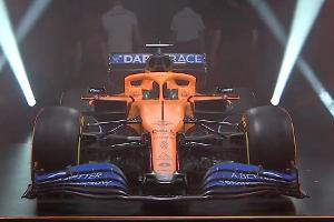 McLaren hat den neuen MCL35 beim Launch in Woking vorgestellt