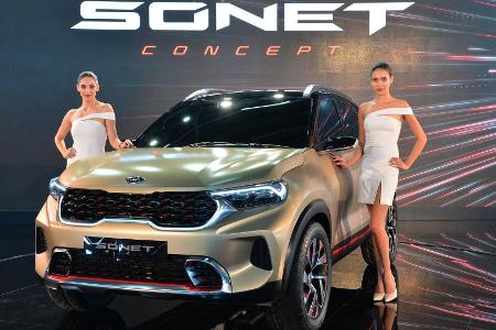 Kia Sonet Concept: Seriennaher Ausblick in Indien