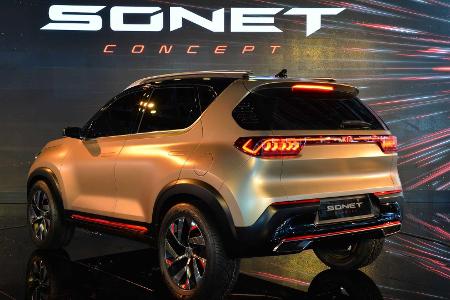 Kia Sonet Concept: Seriennaher Ausblick in Indien