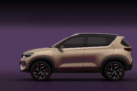 Kia Sonet Concept: Seriennaher Ausblick in Indien