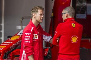 Sebastian Vettel muss den ersten Testtag in Barcelona auslassen