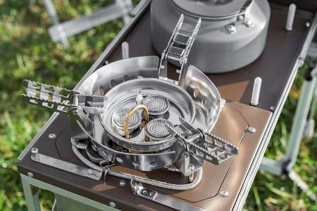 Elektro Frosch Pro Camping: Winziges Dreirad für Camping-Zwecke