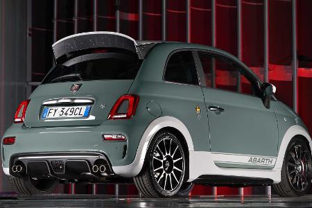 Abarth 695 70° Anniversario mit 180 PS und verstellbarem Spoiler