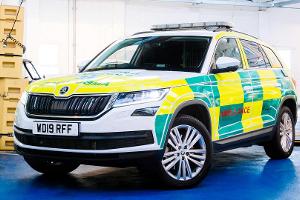 Skoda Kodiaq verwandelt sich zum speziellen Krankenwagen