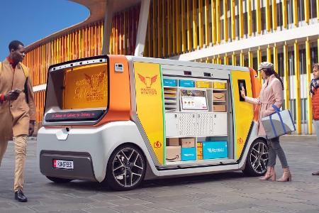 Rinspeed MetroSnap (2020): Modular aufgebautes Elektro-Shuttle