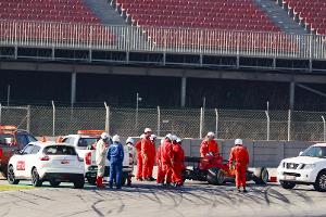 Für Sebastian Vettel war der Vormittag nach 40 Runden beendet