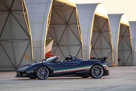 Pagani Huayra Tricolore: Tiefflug-Sondermodell mit 840 PS