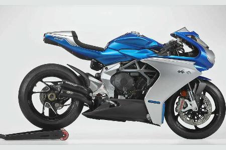 MV Agusta Superveloce 800: Motorrad im Alpine-Look