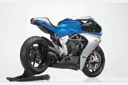 MV Agusta Superveloce 800: Motorrad im Alpine-Look