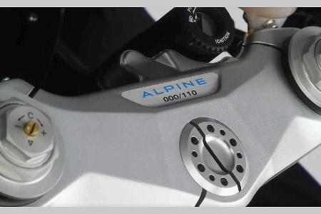 MV Agusta Superveloce 800: Motorrad im Alpine-Look