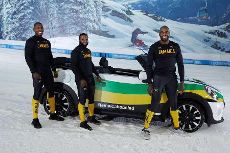 Cool Runnings: Jamaikas Bobteam trainiert mit dem Mini Cabrio