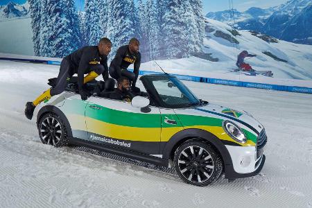 Cool Runnings: Jamaikas Bobteam trainiert mit dem Mini Cabrio