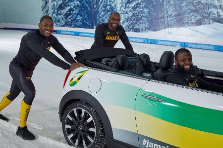 Cool Runnings: Jamaikas Bobteam trainiert mit dem Mini Cabrio