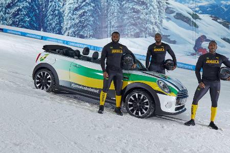 Cool Runnings: Jamaikas Bobteam trainiert mit dem Mini Cabrio
