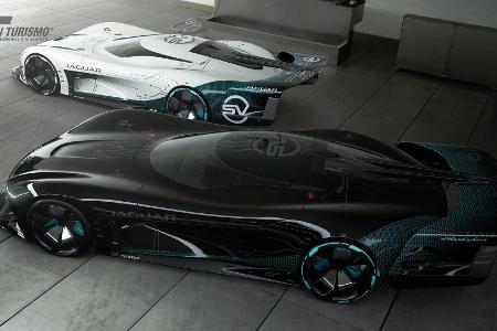 Jaguar Vision Gran Turismo SV: Virtueller Rennwagen-Traum