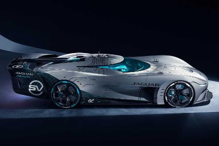 Jaguar Vision Gran Turismo SV: Virtueller Rennwagen-Traum
