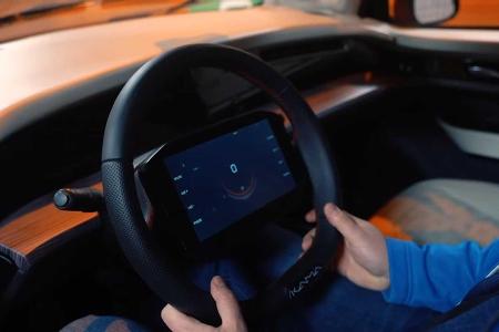 Kamaz Kama 1: Russisches Elektroauto mit Display im Lenkrad