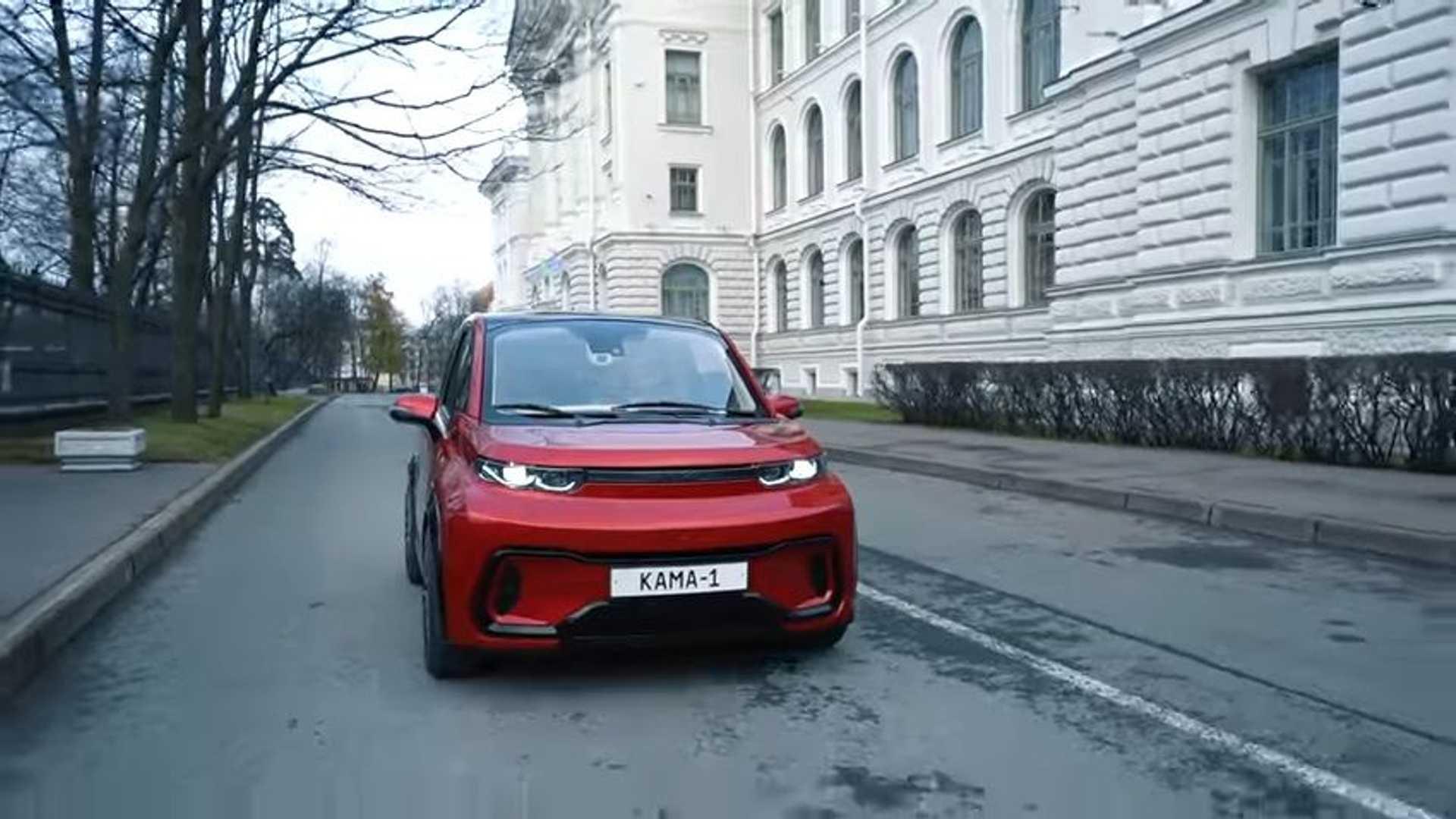 Russisches Elektroauto Amber