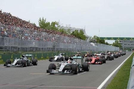 Start - GP Kanada 2015