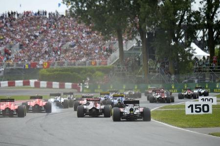 Start - GP Kanada 2015