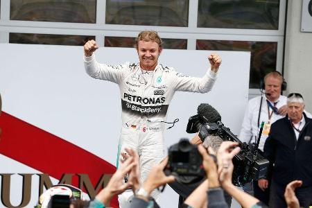 Nico Rosberg - Mercedes - GP sterreich - Formel 1 - Sonntag - 21.6.2015