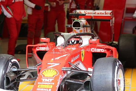Ferrari - Halo - Cockpit-Schutz - Barcelona-Test - Formel 1