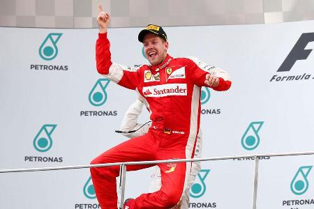 Sebastian Vettel - Ferrari - GP Malaysia 2015 - Formel 1