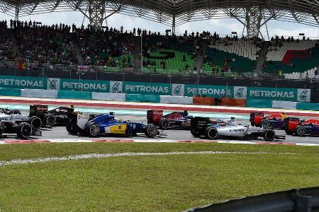 GP Malaysia 2015 - Start - Formel 1