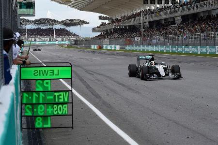 Lewis Hamilton - Mercedes - GP Malaysia 2015 - Formel 1