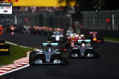 Start - GP Mexiko 2015